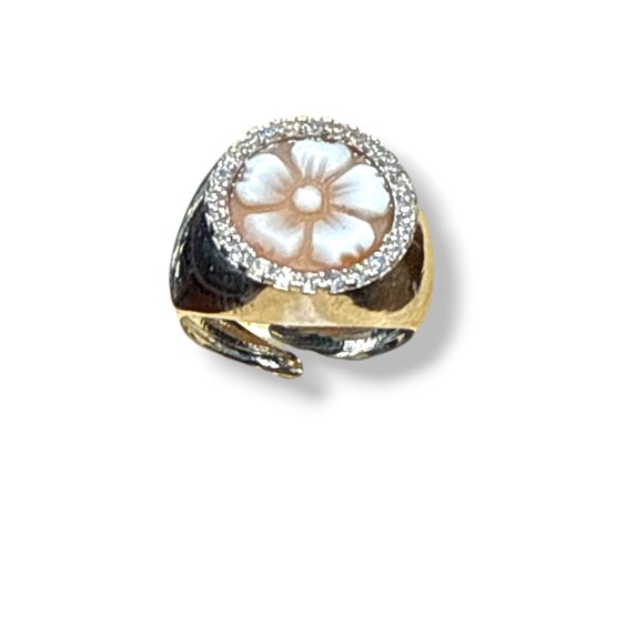 Anillo Mandile 1922 Mujer Cammei  in Plata Conchiglia 2KK48470 - 2KK48470